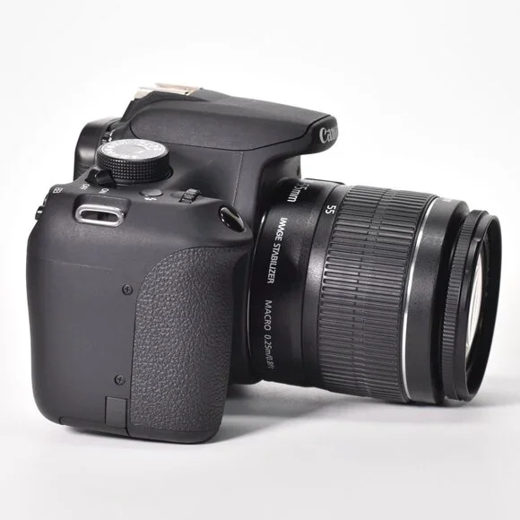 Canon EOS Rebel T5 DSLR Camera 18MP 18-55mm Lens Video 10943 Clicks 32GB SD MINT - Picture 4 of 16